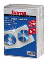 Hama Double DVD Jewel Case, 5, transparent f&uuml;r 6,79 Euro