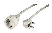 Hama "Profi" Extension Cable with Earth Contact, 2 m, white f&uuml;r 7,99 Euro