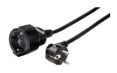 Hama "Profi" Extension Cable with Earth Contact, 2 m, black f&uuml;r 7,99 Euro