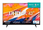 Hisense LED 109,2 cm (43 Zoll) Fernseher 4K Ultra HD VESA 200 x 300 mm 43A6K f&uuml;r 399,00 Euro