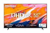 Hisense LED 139,7 cm (55 Zoll) Fernseher 4K Ultra HD VESA 200 x 400 mm 55A6K f&uuml;r 499,00 Euro