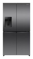 Hisense Side-by-Side Kühl-/ Gefrierkombination 390 l / 121 l 276 kWh NoFrost 1790 mm x 910 mm  RQ5P640SYKD (Schwarz) f&uuml;r 1.471,00 Euro