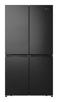 Hisense Side-by-Side Kühl-/ Gefrierkombination French Door 393 l / 95 l 320 kWh NoFrost 1785 mm x 912 mm  RQ758N4SAFE (Schwarz) f&uuml;r 1.182,00 Euro