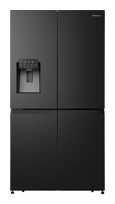 Hisense Side-by-Side Kühl-/ Gefrierkombination 352 l / 188 l 352 kWh NoFrost 1785 mm x 914 mm  RQ760N4SBFE (Schwarz) f&uuml;r 1.716,00 Euro