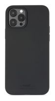 HoldIt Cover für Apple iPhone 12 Pro  Silicone Case (Schwarz) f&uuml;r 17,46 Euro