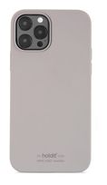 HoldIt Cover für Apple iPhone 12 Pro  Silicone Case (Graubraun) f&uuml;r 17,46 Euro