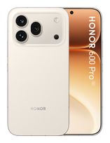 Honor 512 GB 5G Smartphone 16,7 cm (6.5 Zoll) Android 200 MP Dreifach Kamera Dual Sim WiFi 6 (Golden White) 600 Pro f&uuml;r 753,00 Euro