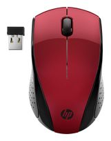 HP 1600 DPI Büro Maus Optisch  220 (Schwarz, Rot) f&uuml;r 13,99 Euro