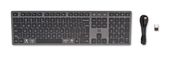 HP Heimbüro Tastatur USB + Bluetooth 2.4 GHz  720 (Schwarz) f&uuml;r 62,96 Euro