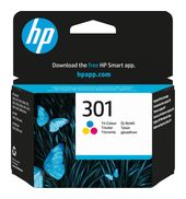 HP Druckerpatronen Cyan, Magenta, Gelb 3 ml Nr.301 f&uuml;r 33,49 Euro