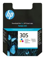 HP originale Druckerpatronen Cyan, Magenta, Gelb 2 ml Nr.305 f&uuml;r 15,49 Euro