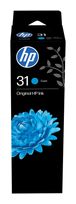 HP originale Druckerpatronen Cyan 70 ml Nr.31 f&uuml;r 13,99 Euro