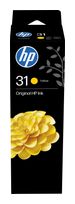 HP originale Druckerpatronen Gelb 70 ml Nr.31 f&uuml;r 13,99 Euro