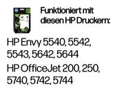 HP Druckerpatronen Schwarz, Cyan, Magenta, Gelb 200 Seiten Nr.62 f&uuml;r 57,49 Euro