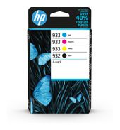 HP originale Druckerpatronen Schwarz, Cyan, Magenta, Gelb 8,5 ml 4 ml 400 Seiten Nr.932/933 f&uuml;r 83,96 Euro