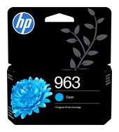 HP originale Druckerpatronen Cyan 10,74 ml Nr.963 f&uuml;r 28,99 Euro