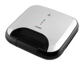 Hyundai Sandwichmaker 750 W für 2 Sandwiches  SM615 (Schwarz, Silber) f&uuml;r 26,99 Euro