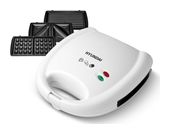 Hyundai Sandwichmaker 700 W für 4 Sandwiches  SM627 (Weiß) f&uuml;r 39,99 Euro