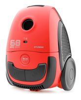 Hyundai Bodenstaubsauger mit Staubbeutel 800 W  UVC068 (Rot) f&uuml;r 69,99 Euro