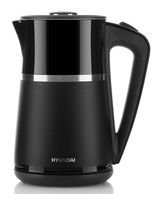 Hyundai 1,7 l Wasserkocher 2200 W  VK306 (Schwarz) f&uuml;r 39,99 Euro
