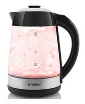 Hyundai 1,7 l Wasserkocher 2200 W (Schwarz, Agave, Transparent) VK780 f&uuml;r 39,99 Euro