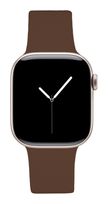 iDeal of Sweden Armband 20 mm Apple Watch 38/40/41/42(Series10) - M/L  Silicone Watch Band (Braun) f&uuml;r 24,96 Euro