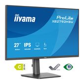 iiyama Full HD Monitor 68,6 cm (27 Zoll) 16:9 1 ms 350 cd/m²  ProLite XB2793HSU-B1 (Schwarz) f&uuml;r 146,96 Euro