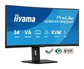 iiyama Quad HD Monitor 86,4 cm (34 Zoll) 21:9 350 cd/m²  ProLite XCB3497WQSNP-B1 (Schwarz) f&uuml;r 271,00 Euro