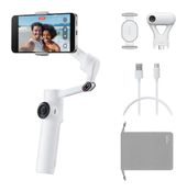 Insta360 Stativ Gimbal für Smartphone faltbar Bluetooth  Flow 2 AI Tracker Bundle (Weiß) f&uuml;r 99,00 Euro