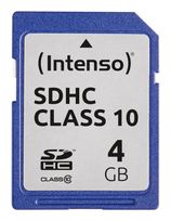 Intenso SDHC Speicherkarte 4 GB Klasse 10 3411450 f&uuml;r 4,99 Euro
