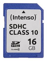 Intenso SDHC Speicherkarte 16 GB Klasse 10 3411470 f&uuml;r 5,99 Euro