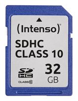 Intenso SDHC Speicherkarte 32 GB Klasse 10 3411480 f&uuml;r 8,99 Euro