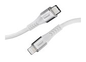 Intenso Stecker USB C auf USB C/Lightning bis 27 W 1,5 m  7902002 (Weiß) f&uuml;r 14,99 Euro
