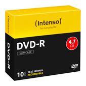 Intenso DVD-R 4.7GB, 16x f&uuml;r 6,49 Euro