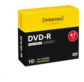 Intenso DVD-R 4.7GB, Printable, 16x f&uuml;r 6,49 Euro