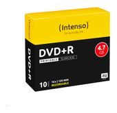 Intenso DVD+R 4.7GB, Printable, 16x f&uuml;r 6,49 Euro