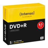 Intenso DVD+R 8.5GB, DL, 8x f&uuml;r 6,99 Euro