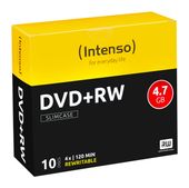Intenso DVD+RW 4.7GB, 4x f&uuml;r 10,99 Euro