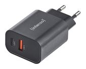 Intenso Power Adapter W30AC, 30W, USB-A und USB-C Anschluss, schwarz f&uuml;r 14,96 Euro