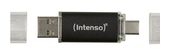 Intenso USB Type-A / USB Type-C Stick 256 GB  Twist Line (Anthrazit) f&uuml;r 44,96 Euro