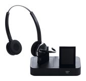 Jabra Ohraufliegender Kopfhörer kabellos Mikro-USB  Pro 9460 Duo (Schwarz) f&uuml;r 399,00 Euro