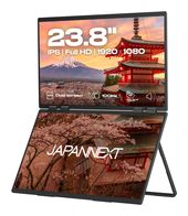 JAPANNEXT Full HD Monitor 60,5 cm (23.8 Zoll) 16:9 14 ms 250 cd/m²  JN-DMD-IPS238F-C4 (Schwarz) f&uuml;r 449,99 Euro