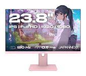 JAPANNEXT Full HD Monitor 60,5 cm (23.8 Zoll) 16:9 0,5 ms 300 cd/m²  JN-I238FHD120F-HSP-PK (Pink) f&uuml;r 149,99 Euro
