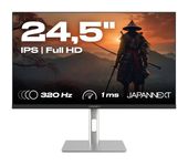 JAPANNEXT Full HD Monitor 62,2 cm (24.5 Zoll) 16:9 1 ms 350 cd/m²  JN-IPS245G320F-HSP (Schwarz) f&uuml;r 220,00 Euro