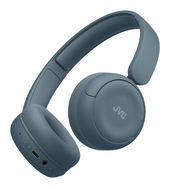 JVC Ohraufliegender Bluetooth Kopfhörer kabelgebunden&kabellos 50 h Laufzeit  HA-S59W (Blau) f&uuml;r 50,96 Euro