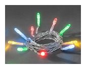 Konstsmide LED 3350 mm Blau, Grün, Rot, Gelb Batterie/Akku 1408-503 LED-Lichterkette 20er batteriebetrieben f&uuml;r 6,99 Euro