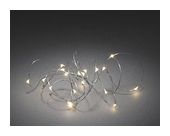 Konstsmide Micro LED 2400 mm Warmweiß Batterie/Akku 1460-190 f&uuml;r 8,49 Euro