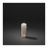 Konstsmide LED 1900 K Batterie/Akku 1824-180 LED Echtwachskerze mit 3D Flamme f&uuml;r 22,46 Euro