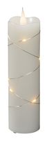 Konstsmide LED Bernstein Batterie/Akku 1826-180	Echtwachskerze f&uuml;r 16,99 Euro