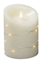 Konstsmide LED 1900 K Bernstein Batterie/Akku 1844-180 Echtwachskerze f&uuml;r 31,96 Euro